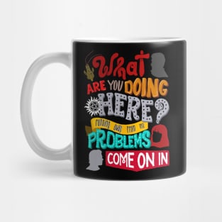 Running Away From My Problems Mug